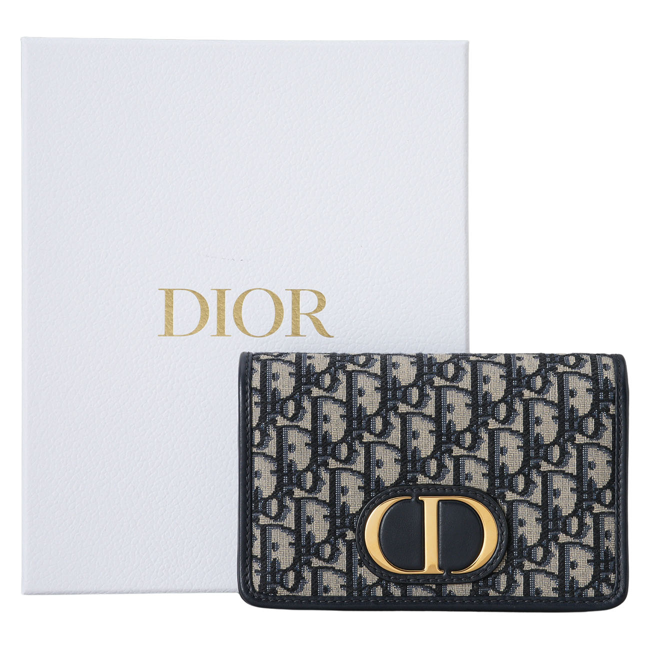 CHRISTIAN DIOR(USED)디올 오블리크 30 몽테인 투인원 파우치